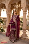 KB 3315 Georgette Embroidery Work Readymade Suits Suppliers In India 